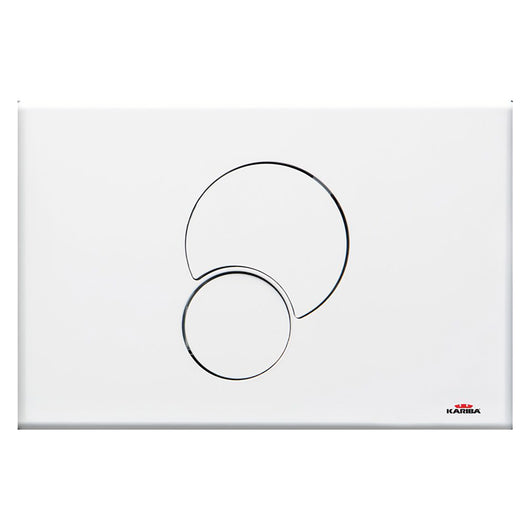 PLACCA DUO 'FIDIA' PER 'MONOLITH 9.0' bianca  - KARIBA