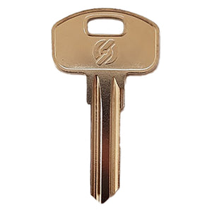 CHIAVE PER CILINDRO SERIE 'KY' lunghezza 55 mm - testa 18 x 30 mm  - SECUREMME