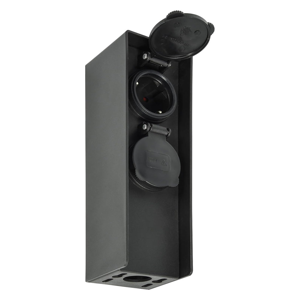 TORRETTA DA GIARDINO PER CONNESSIONI ESTERNE cm 23 x 6,8 x 7 - art.300190  - ELECTRALINE