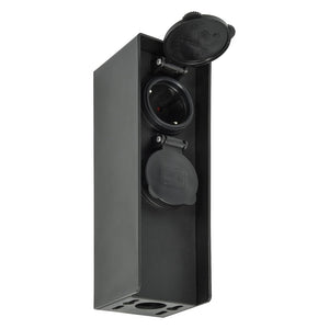 TORRETTA DA GIARDINO PER CONNESSIONI ESTERNE cm 23 x 6,8 x 7 - art.300190  - ELECTRALINE