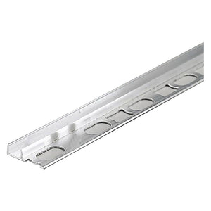 BASE PER PROFILI LAMINATO E PARQUET 'UNISYSTEM' h. mm 10 - spessore pavimenti mm 9,6/12,5- 2 pezzi  - PROFILPAS