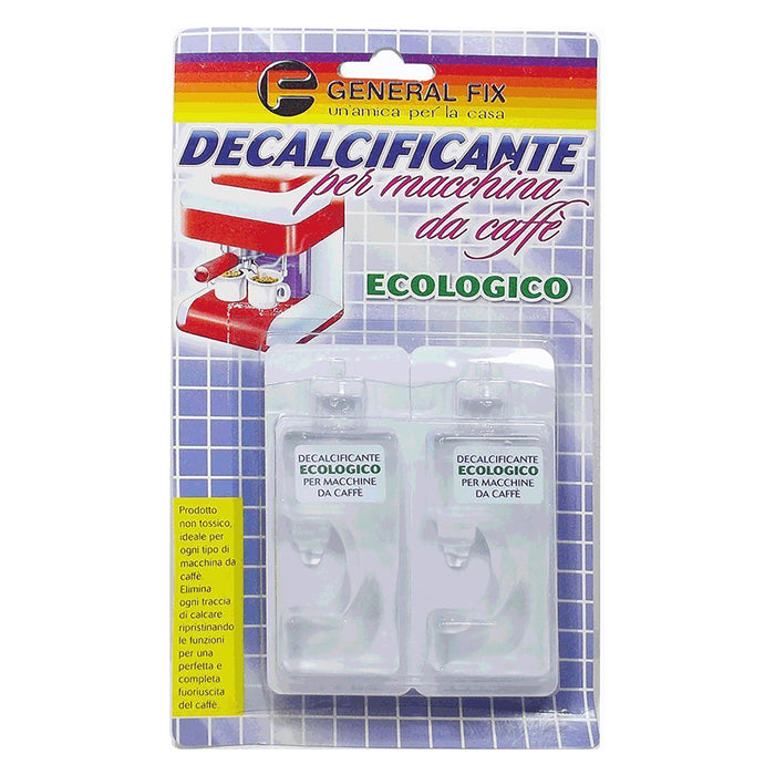 DECALCIFICANTE ECOLOGICO MACCHINE PER CAFFE' 3 flaconi da 20 ml  - GENERAL FIX