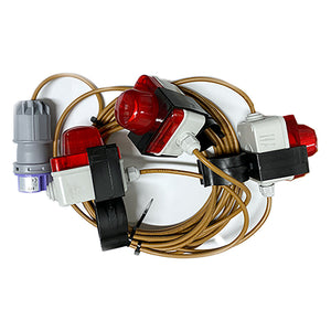 CATENARIA LUCI DI SEGNALAZIONE PONTEGGI 3 lampade  - VB