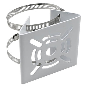 STAFFA DI MONTAGGIO AD ANGOLO PER TELECAMERE DI SICUREZZA mm 112 x 106  - PROXE