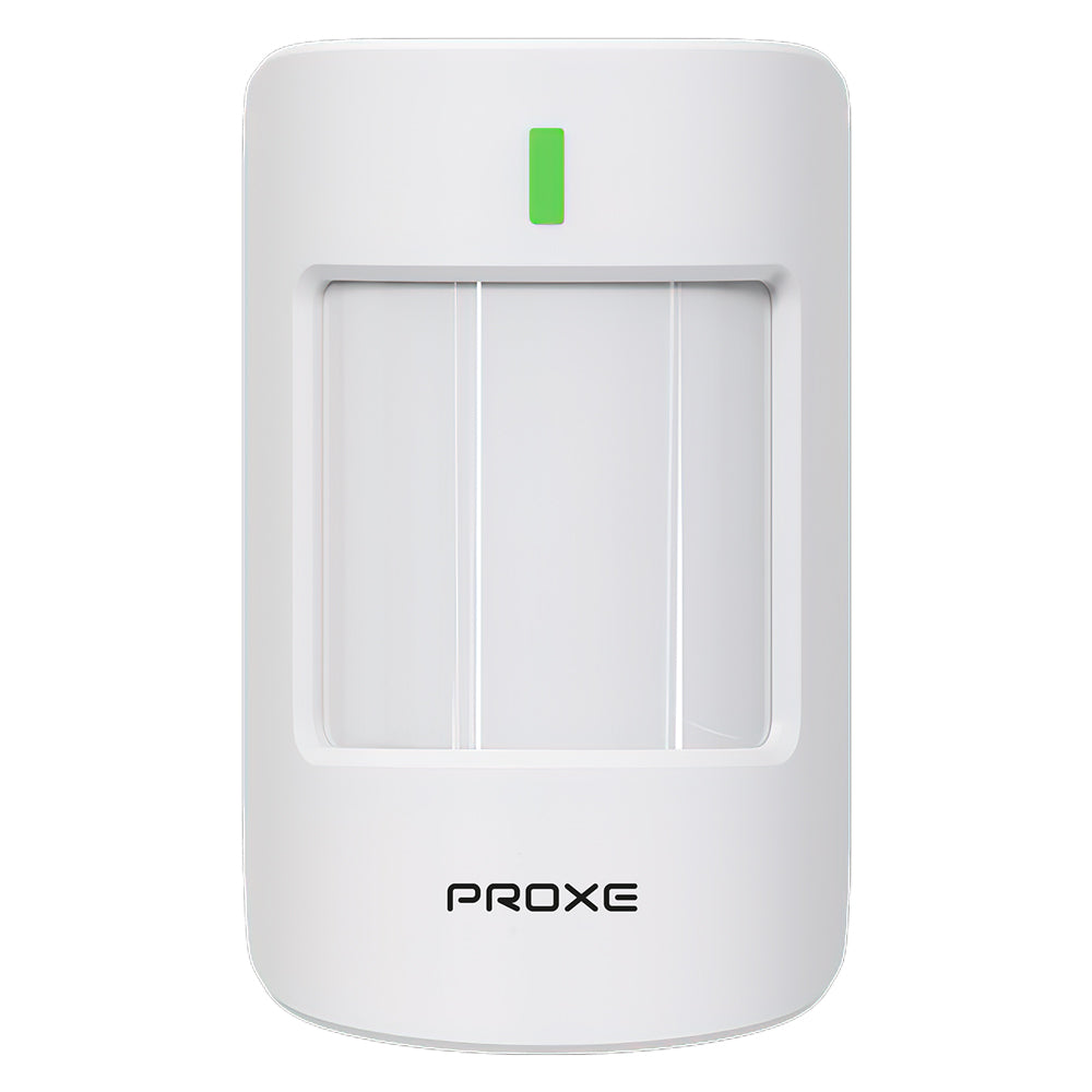 SENSORE DI MOVIMENTO WIRELESS PER CENTRALINA ALLARME rilevamento 100  °  - PROXE