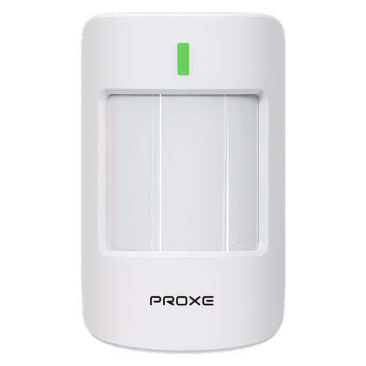 SENSORE DI MOVIMENTO WIRELESS PER CENTRALINA ALLARME rilevamento 100  °  - PROXE