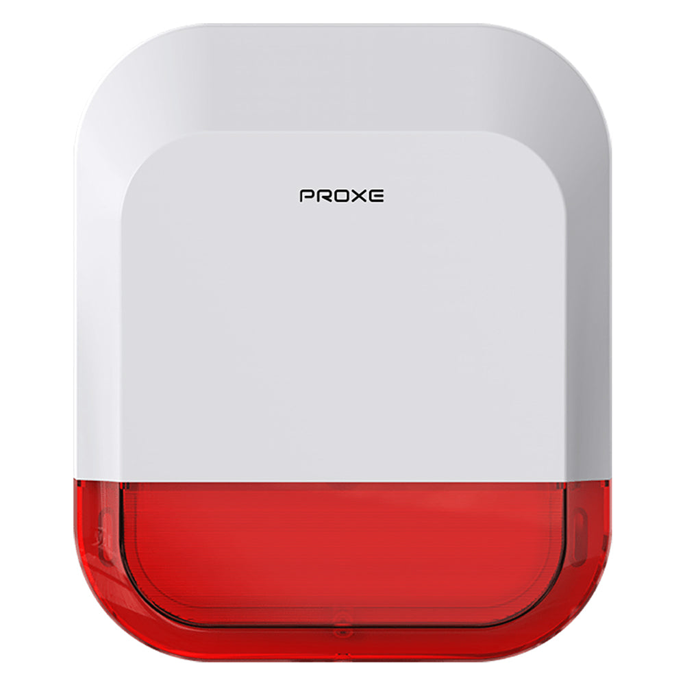 SIRENA DA ESTERNO WIRELESS PER CENTRALINA ALLARME potenza 115 dB  - PROXE