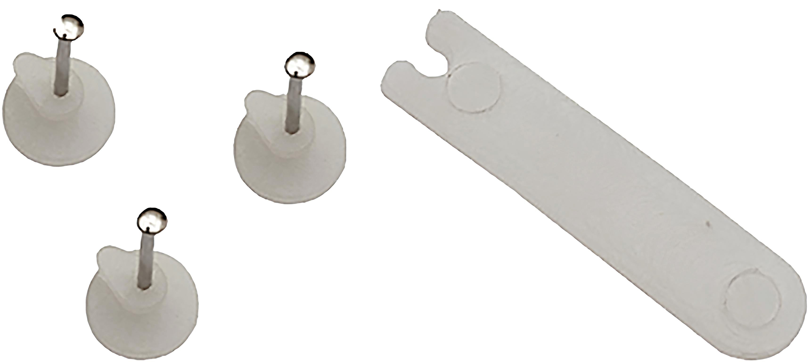 GANCETTO PER QUADRI A 1 PUNTA + APPLICATORE pz. 20 12.00 confezioni