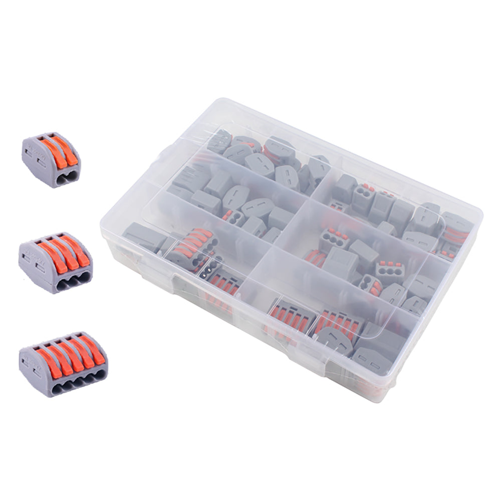 MORSETTI INNESTO RAPIDO PER CAVI totale 60 pezzi  - NOVAITALIA