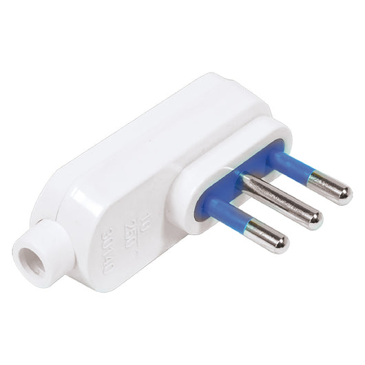 SPINA VOLANTE PIATTA art.CE16B - 2P + T 16A (scatola appendibile)  - NOVAITALIA