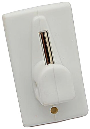 SUPPORTO ADESIVO PER STANGHETTE ALLUNGABILI CF 100 PZ. col. Bianco