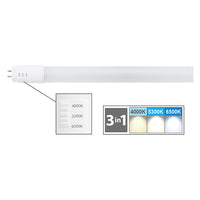 NEON LINEARE IN VETRO A LED CAMBIA TONO 10W = 76W - mm 600 x Ø 26  - NOVAITALIA