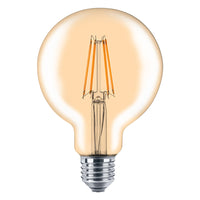LAMPADA LED A FILAMENTO VINTAGE 'GLOBO' CALDA 2700K  8W=69W E27 - lm 950  - NOVAITALIA