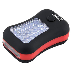 LAMPADA DA LAVORO A LED 24 led (pannello) + 4 led (torcia)- 12 pezzi  - VELAMP