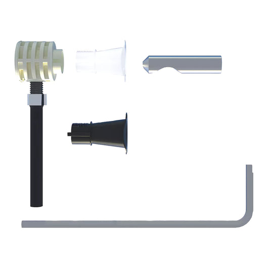 FISSAGGIO NASCOSTO PER SANITARI SOSPESI CON ACCESSO DAL BASSO 'WB9 B TU' carico fino a 400 kg  - FISCHER