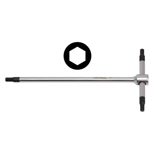 SERIE CACCIAVITI TRE TESTE ESAGONALI 6 pz  - MUNDIAL