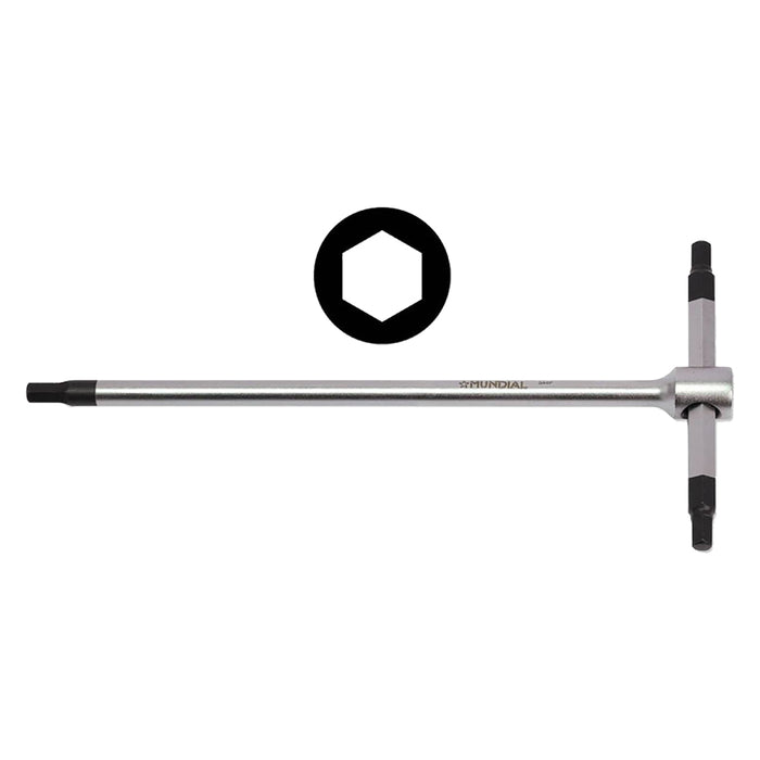 SERIE CACCIAVITI TRE TESTE ESAGONALI 6 pz  - MUNDIAL