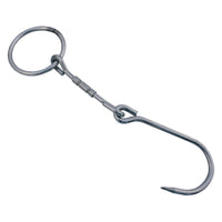 GANCIO SNODATO CON ANELLO mm. 260x7