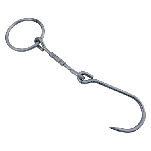 GANCIO SNODATO CON ANELLO mm. 260x7