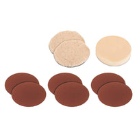 SET ACCESSORI PER LEVIGARE / LUCIDARE Ø mm 180 - 9 pezzi  - EINHELL