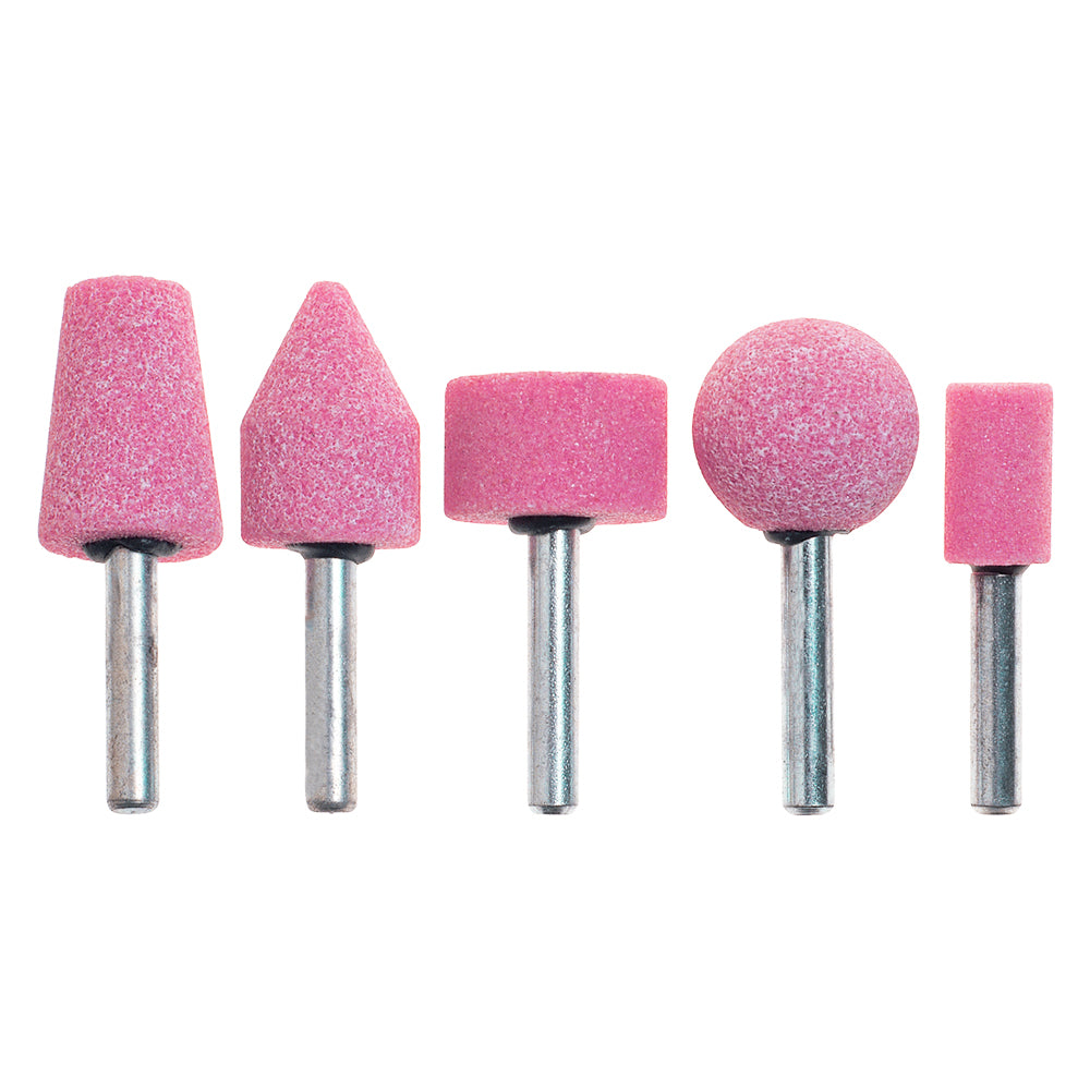MOLE ABRASIVE AL CORINDONE ROSA '399.00' set 5 pezzi  - PG