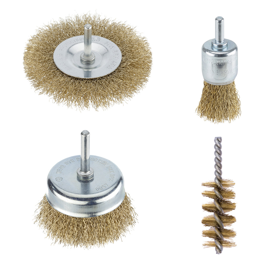 SET SPAZZOLE MISTE set 4 pezzi  - PG