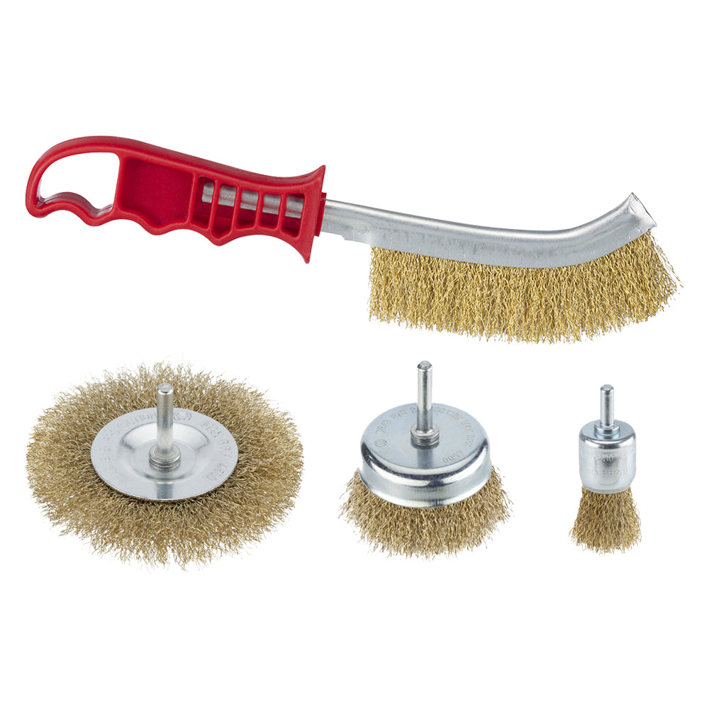 SET SPAZZOLE MISTE set 4 pezzi  - PG