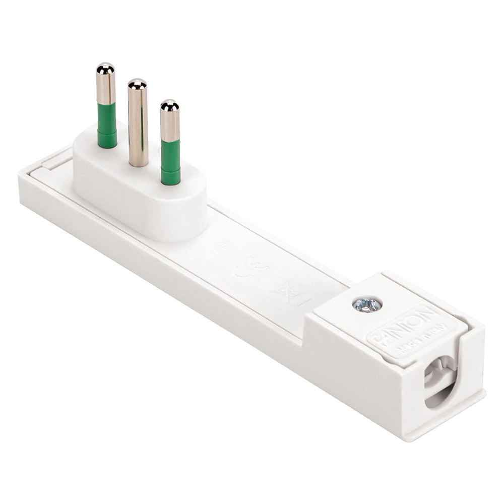 SPINA VOLANTE PIATTA 'CLOCK' 2P+T 10A  - FANTON