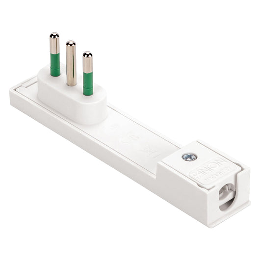 SPINA VOLANTE PIATTA 'CLOCK' 2P+T 16A  - FANTON