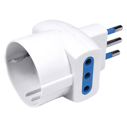 ADATTATORE art.CE37B - spina 2P + T 10A - scatola appendibile  - NOVAITALIA