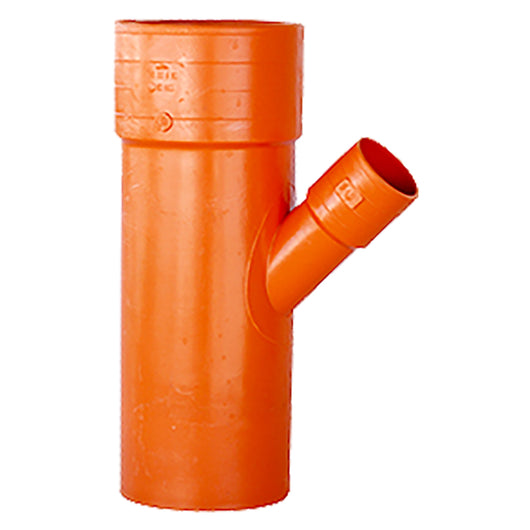 BRAGA RIDOTTA 45 E?  ° IN PVC 45 E?  °  E?E ? 125 / 50