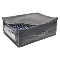 CONTENITORE PER INDUMENTI cm 105 x 45 x 16 - grigio chiaro/scuro