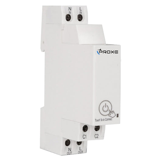 RELE' MULTIFUNZIONE DA GUIDA DIN 'SMART TUYA' contatto 1NO (SPST-NO)  - PROXE