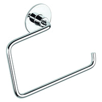 PORTA ASCIUGAMANI AD ANELLO SERIE 'WIND' cromo  - METAFORM