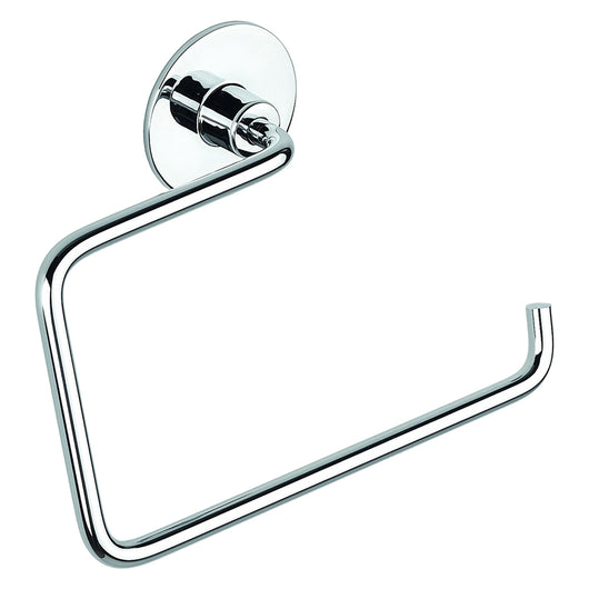 PORTA ASCIUGAMANI AD ANELLO SERIE 'WIND' cromo  - METAFORM