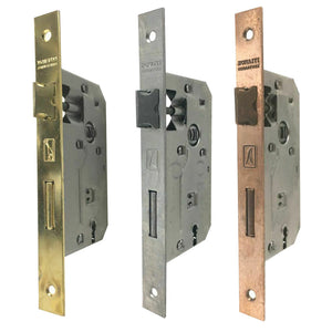 SERRATURA 'PATENT' B.Q. bronzato verniciato E 35  - BONAITI