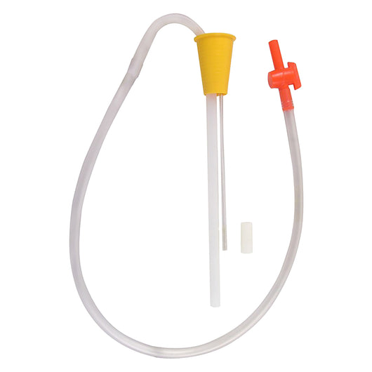 TRAVASATORE UNIVERSALE A SOFFIO '02400' con rubinetto a farfalla  - ENOLANDIA