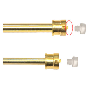 STANGHETTA A MOLLA 'ONLY ONE' UNIVERSALE cm. 37/63 - oro- 10 coppia