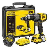 TRAPANO AVVITATORE A BATTERIA 'SFMCD726D2K-QW' 18V - 2,0 ah Litio  - STANLEYFATMAX