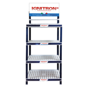 ESPOSITORE DA TERRA PER BATTERIE 'IGNITRON' cm 70 x 34,7 x h.172  - IGNITRON