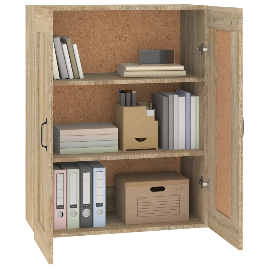 Armadietto Pensile a Parete Rovere Sonoma 69,5x32,5x90 cm 812306