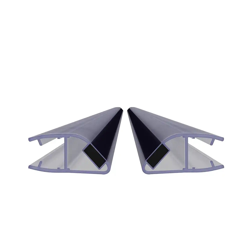 Guarnizioni doccia verticali magnetiche in pvc altezza 200cm per vetro da 4 a 6mm | Magny