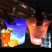 Led-ijsemmer 5 l 2 pezzi champagnekoeler - RGB-cambio di colore - flessenkoeler - feest e bar Ljsemmer 

Nota: 
- "ijsemmer" è tradotto in "flessenkoeler" 
- "pezzi" è aggiunto per indicare che ci sono 2 pezzi