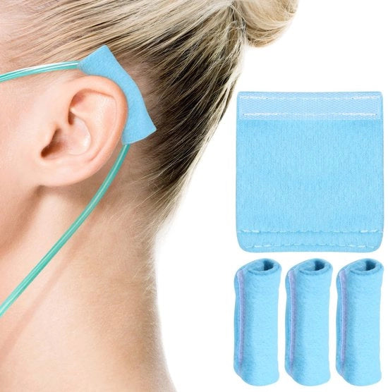 Protezioni Orecchie per Adulti e Bambini - 4 pezzi - Occhiali da Sole per il Naso - Supporti per le Orecchie - Protezione Uditiva per Volontari e Bambini - Facile da Usare