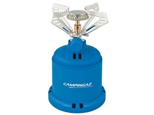 FORNELLINO GAS CAMPING IN PLASTICA ACCENSIONE MANUALE MODELLO 206 S    CAMPINGAZ