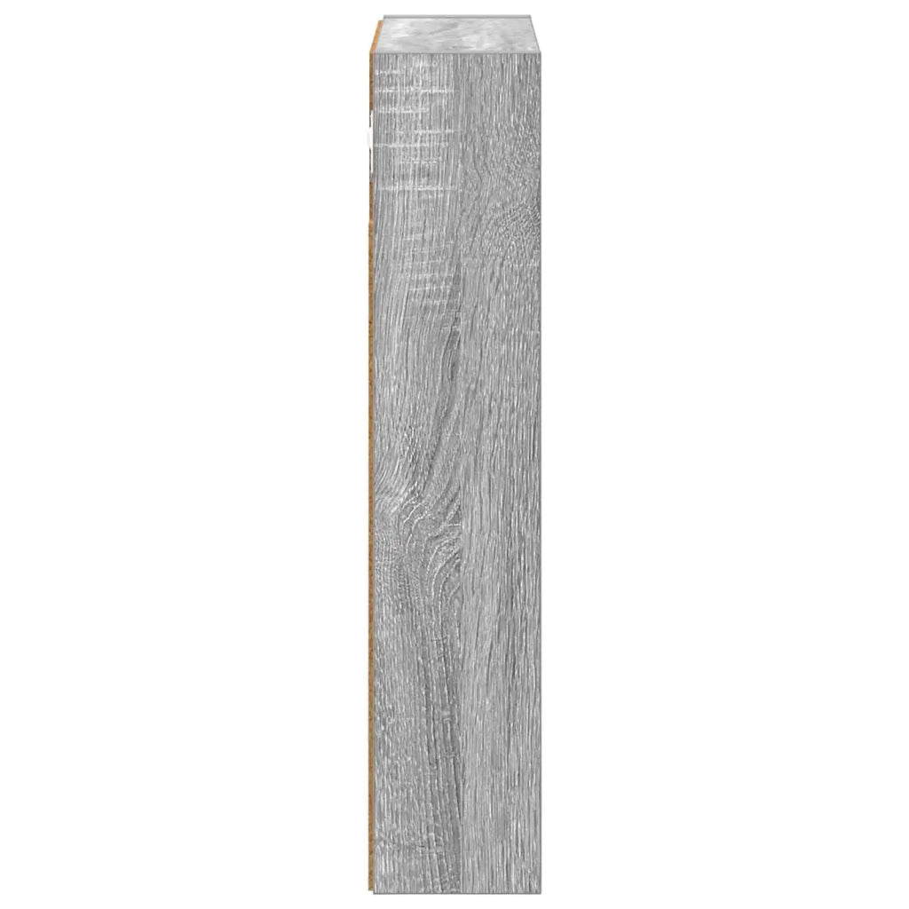 Armadio da bagno a muro Sonoma grigia 30 x 10 x 50 cm 889316