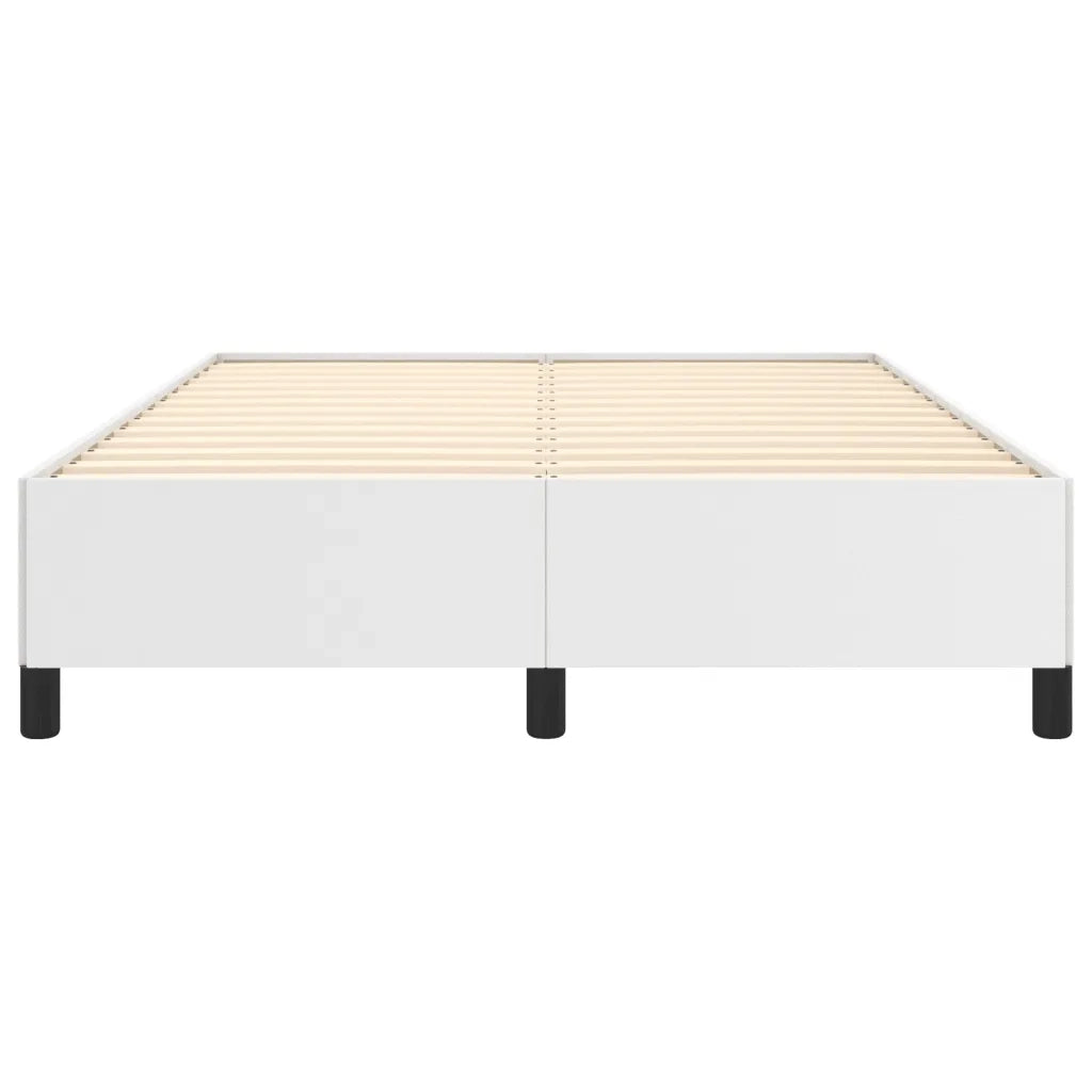 Giroletto-Struttura Letto Bianco 140x190 cm in Similpelle 434362