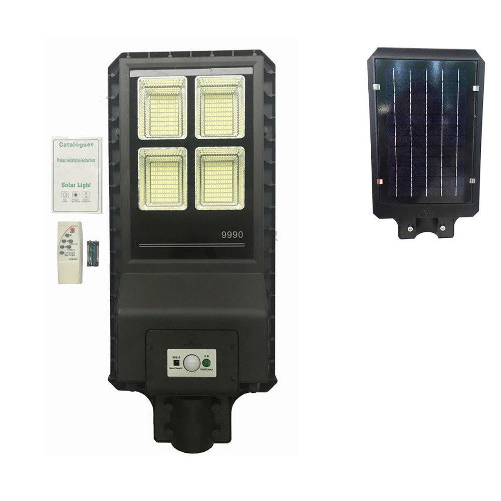 Trade Shop - Lampione Stradale Led 90 W Pannello Solare Fotovoltaico 432 Led Con Telecomando -