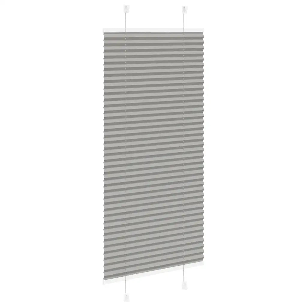 Tenda Plissettata Antracite 60x150 cm Larghezza Tessuto 59,4 cm 4015084