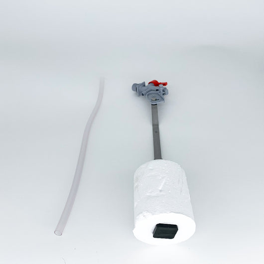 Galleggiante ricambio completo cassetta scarico per wc 12 litri stir blitz